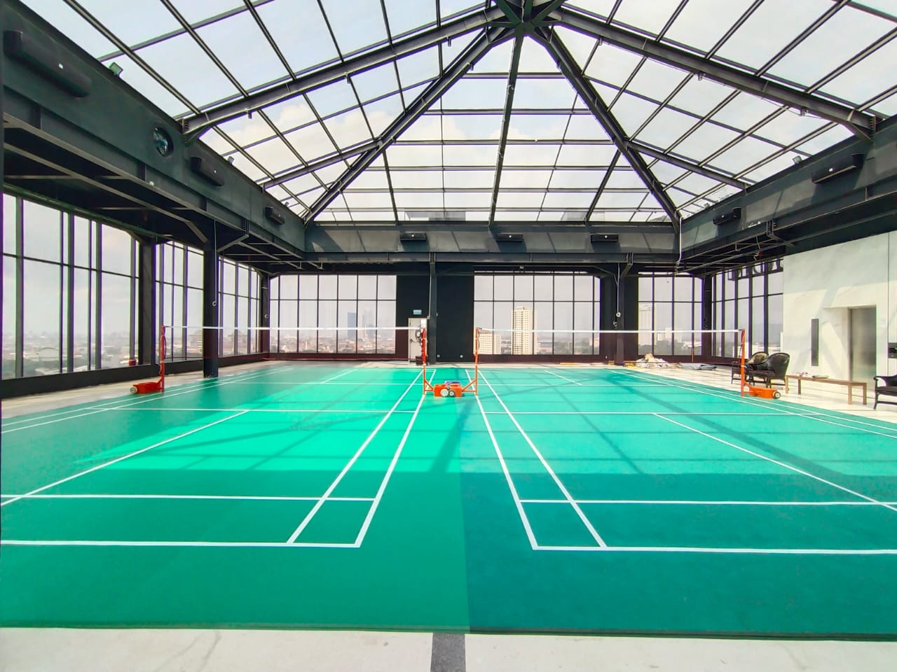 Jasa Pembuatan Lapangan Badminton Surabaya
