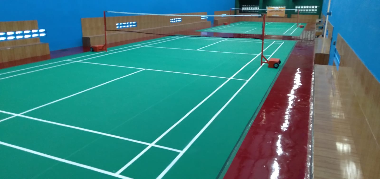 Jasa Pembuatan Lapangan Badminton Yogyakarta