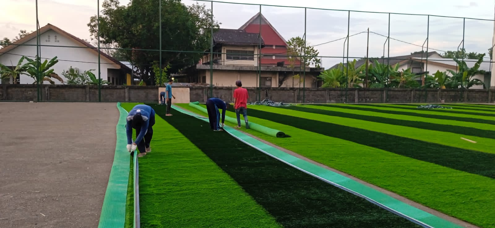 Jasa Pembuatan Lapangan Mini Soccer Serang
