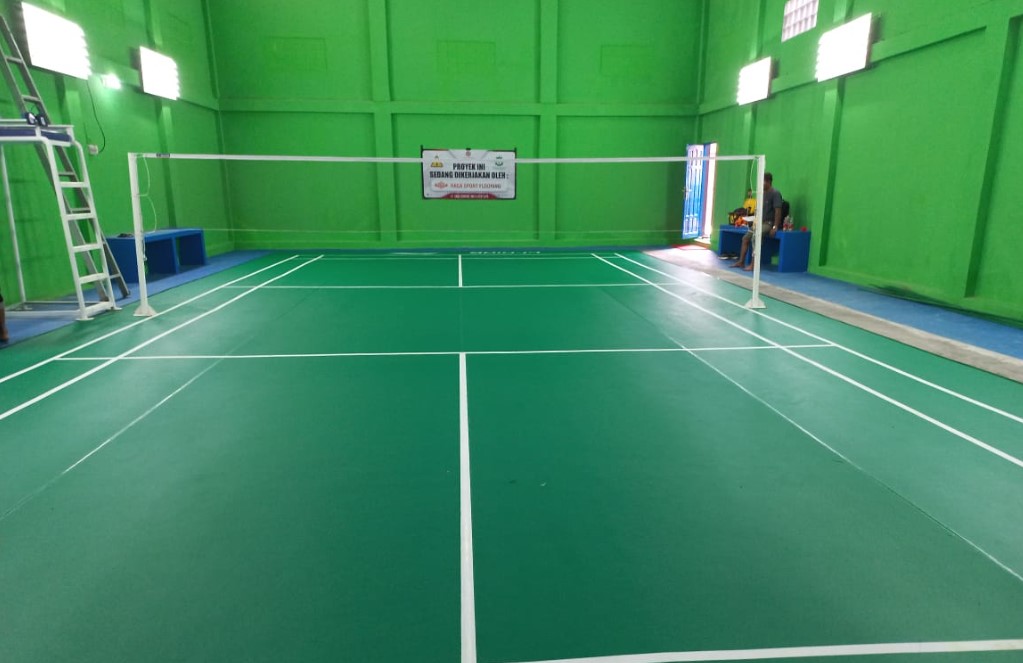 Jasa Pembuatan Lapangan Badminton Banjarmasin