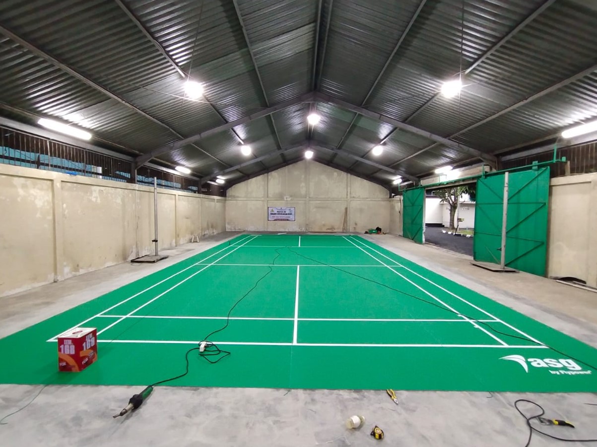 Jasa pembuatan lapangan badminton jayapura