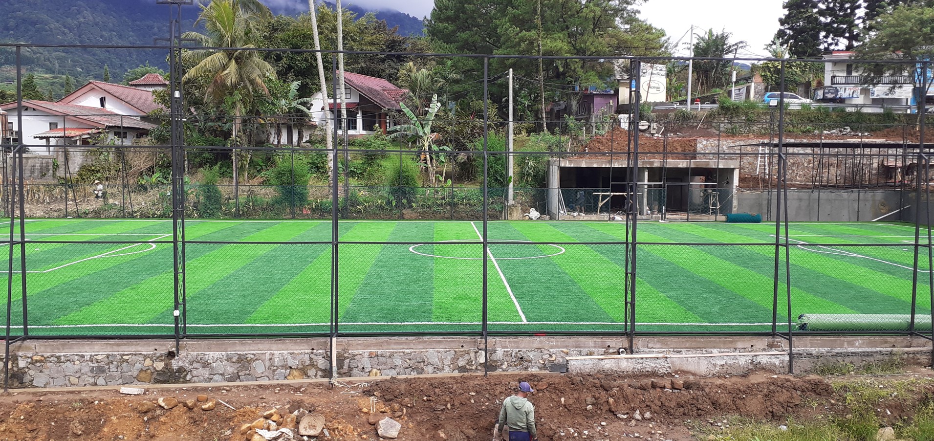 Jasa pembuatan lapangan mini soccer merauke