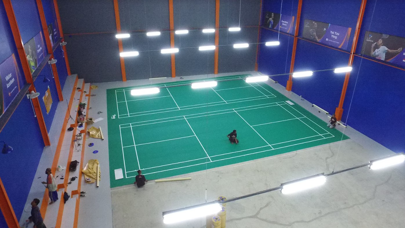 Jasa Pembuatan Lapangan Badminton Langkat