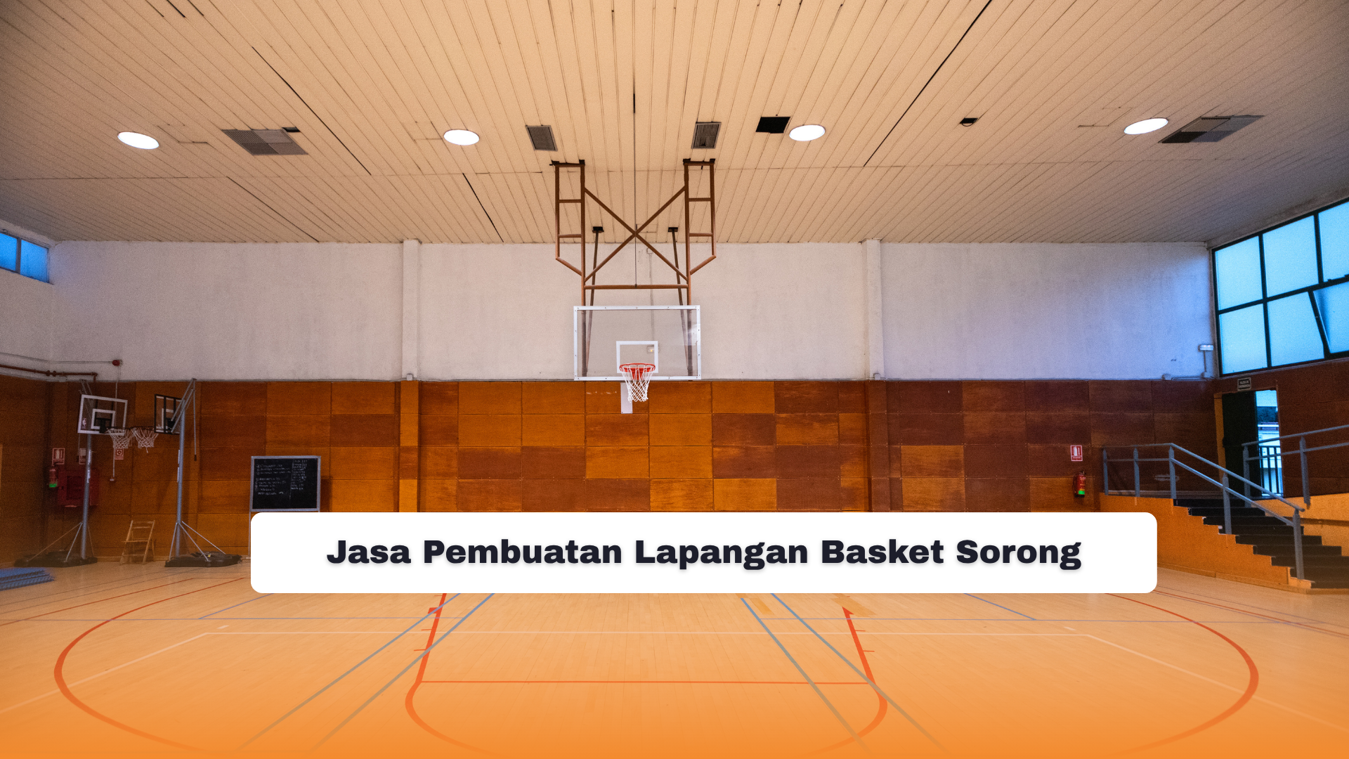 Jasa Pembuatan Lapangan Basket Sorong