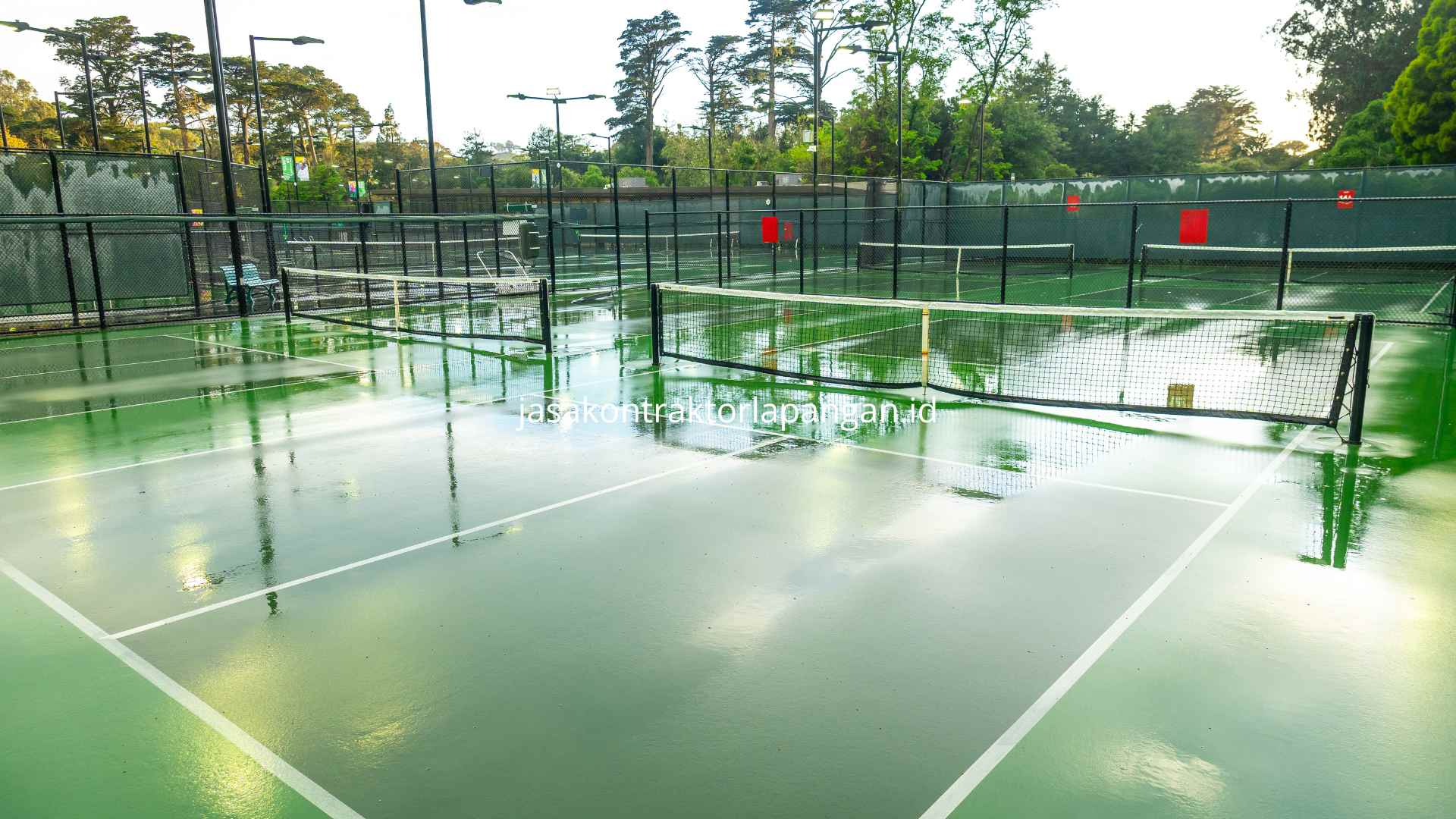 Jasa Pembuatan Lapangan Pickleball Manado