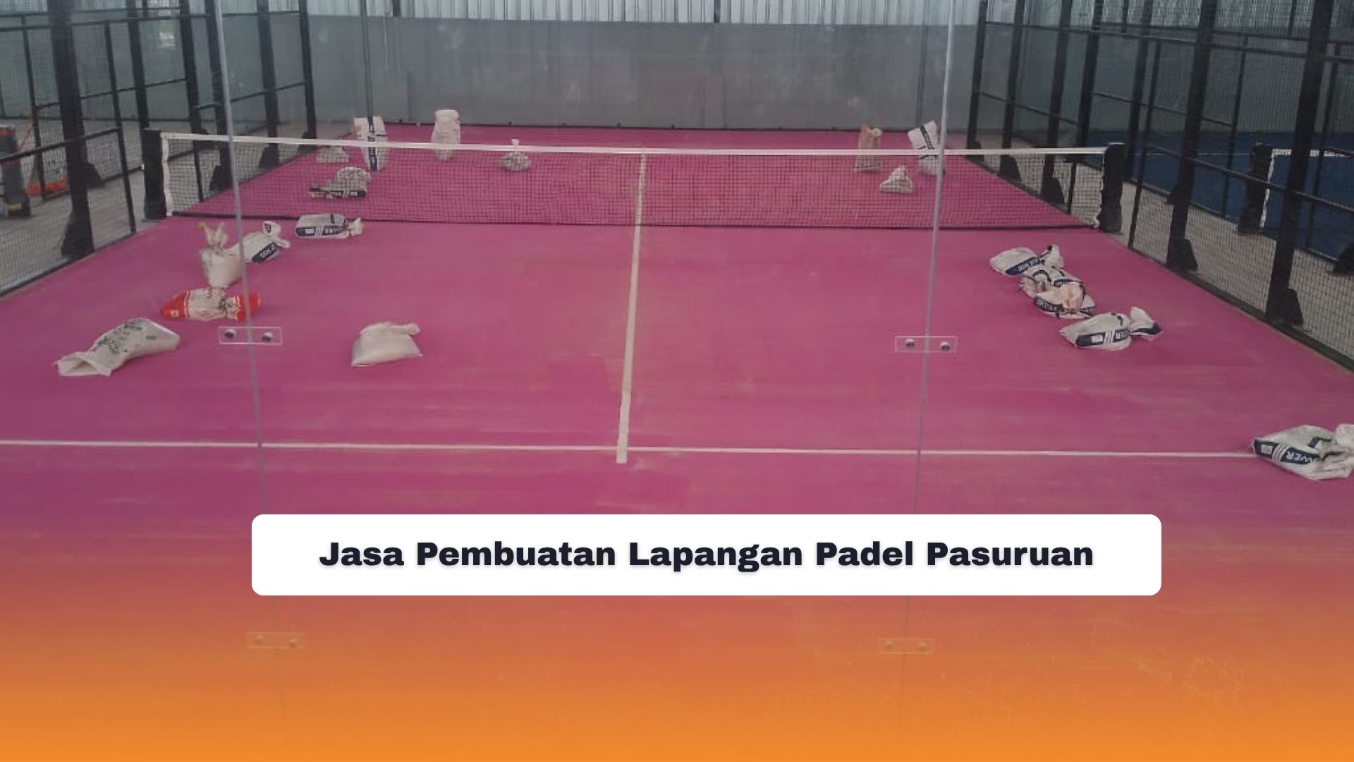 Jasa Pembuatan Lapangan Padel Pasuruan