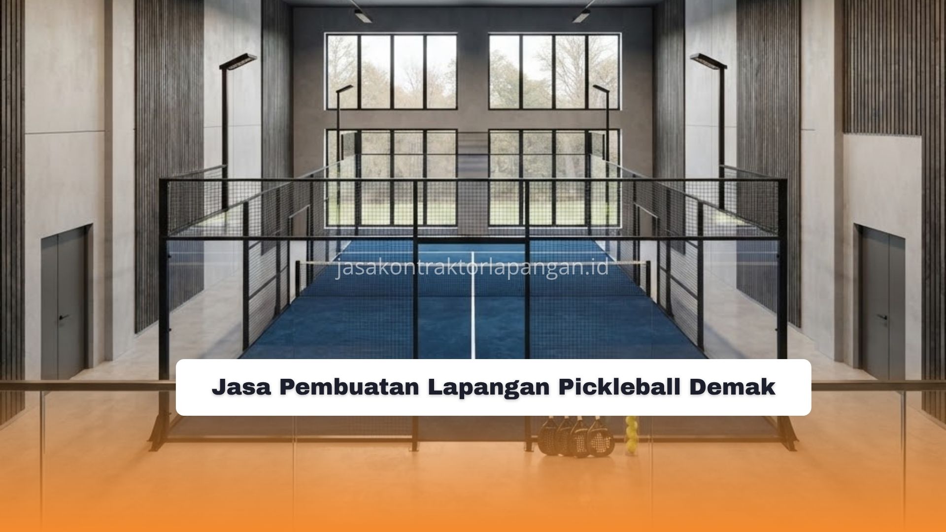 Jasa Pembuatan Lapangan Pickleball Demak