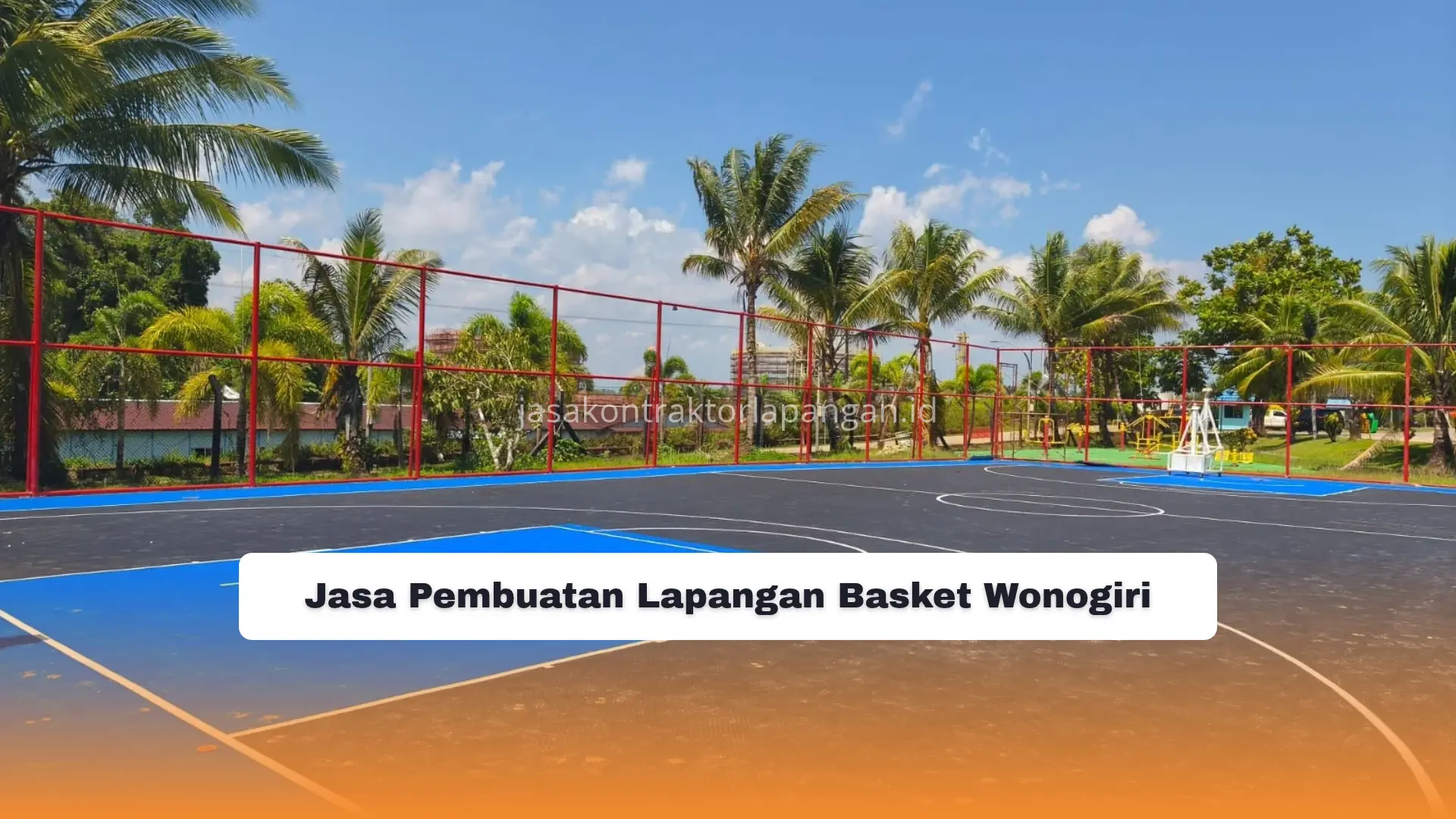 Jasa Pembuatan Lapangan Basket Wonogiri