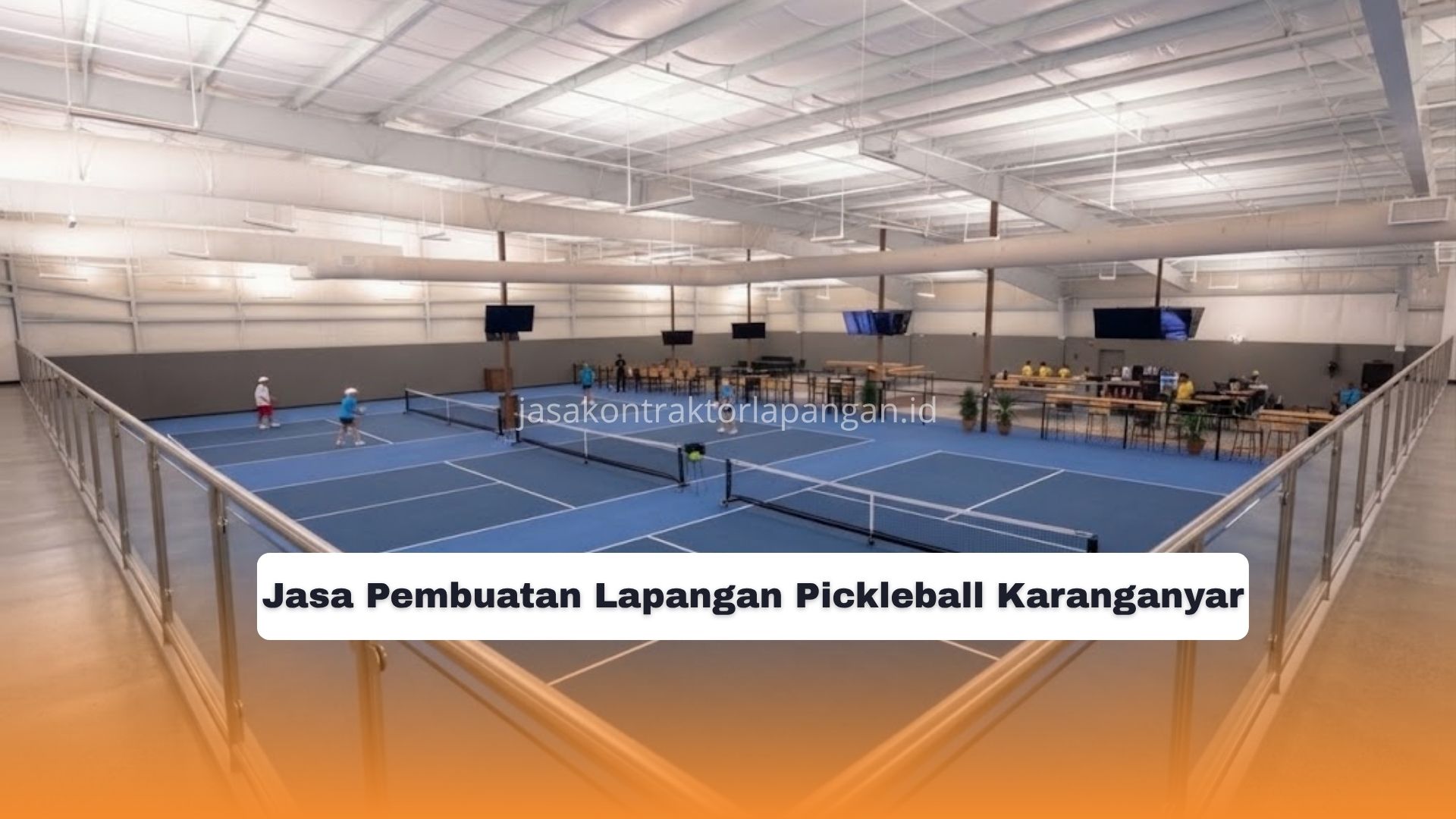 Jasa Pembuatan Lapangan Pickleball Karanganyar