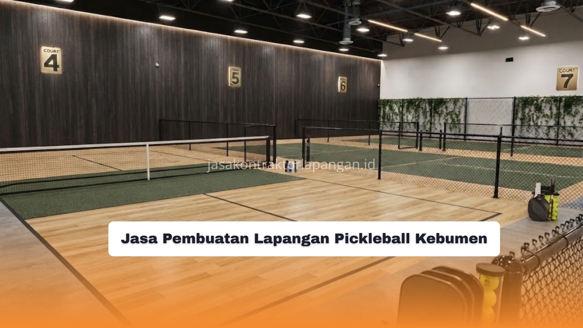 Jasa Pembuatan Lapangan Pickleball Kebumen
