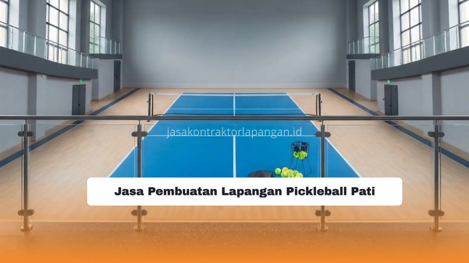 Jasa Pembuatan Lapangan Pickleball Pati