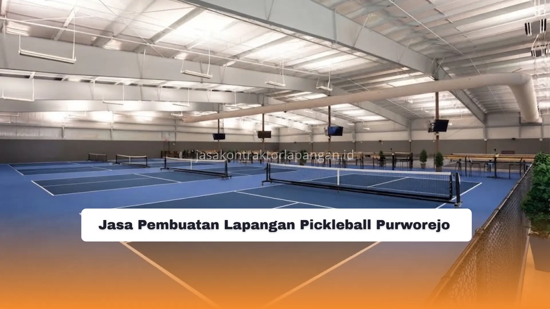 Jasa Pembuatan Lapangan Pickleball Purworejo