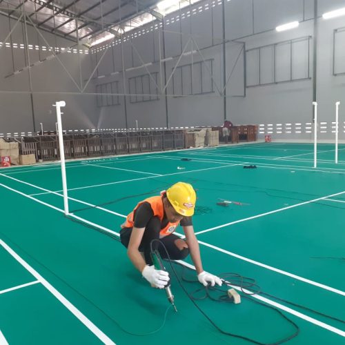 Jasa Pembuatan Lapangan Badminton Serang